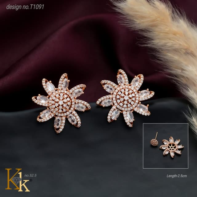KK ROSEGOLD EARRINGS