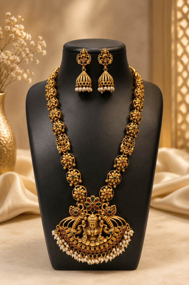 ANTIQUE GOLD NECKLACE SET