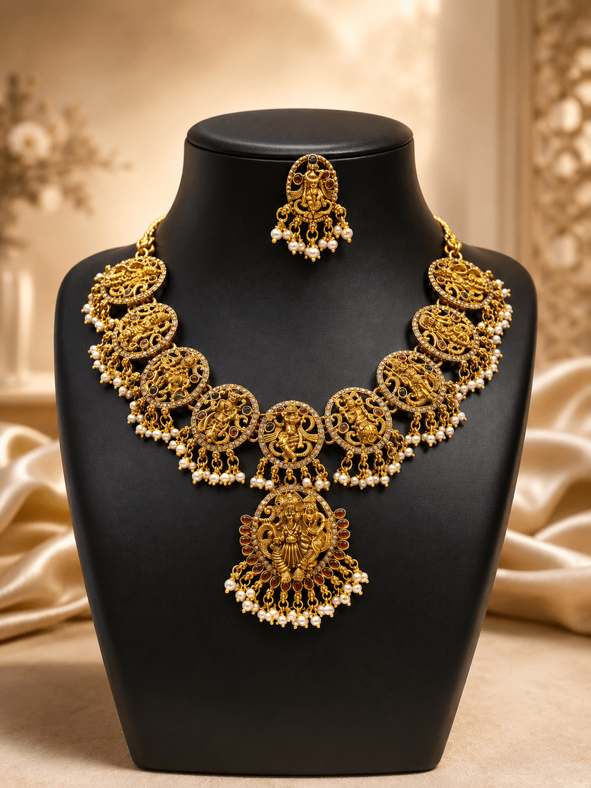 DASAVATHARAM NECKLACE SET - Image 1