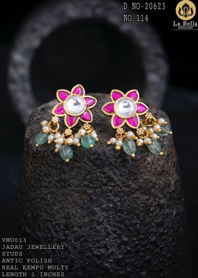 LABELLA JADAU REAL KEMP EARRINGS